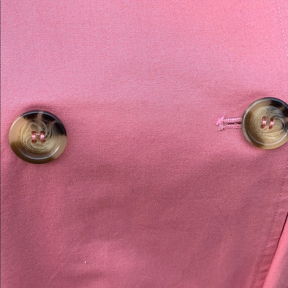 🎉2X HOST PICK🎉ROSE DOUBLE BREASTED TRENCH COAT - Picture 5 of 8